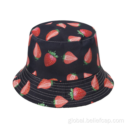 Bucket Hat plain custom women bucket hats Manufactory